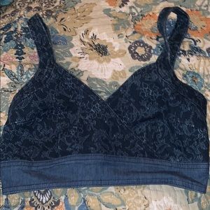 Denim Crop-Top